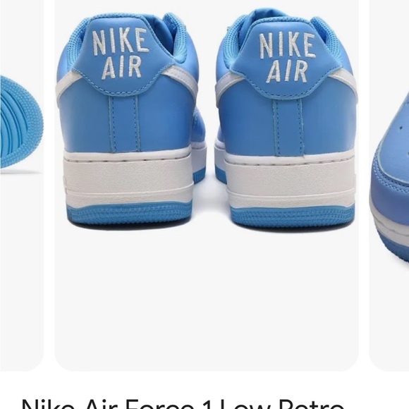 Blue Nike Air Force ONE! - Picture 3 of 4